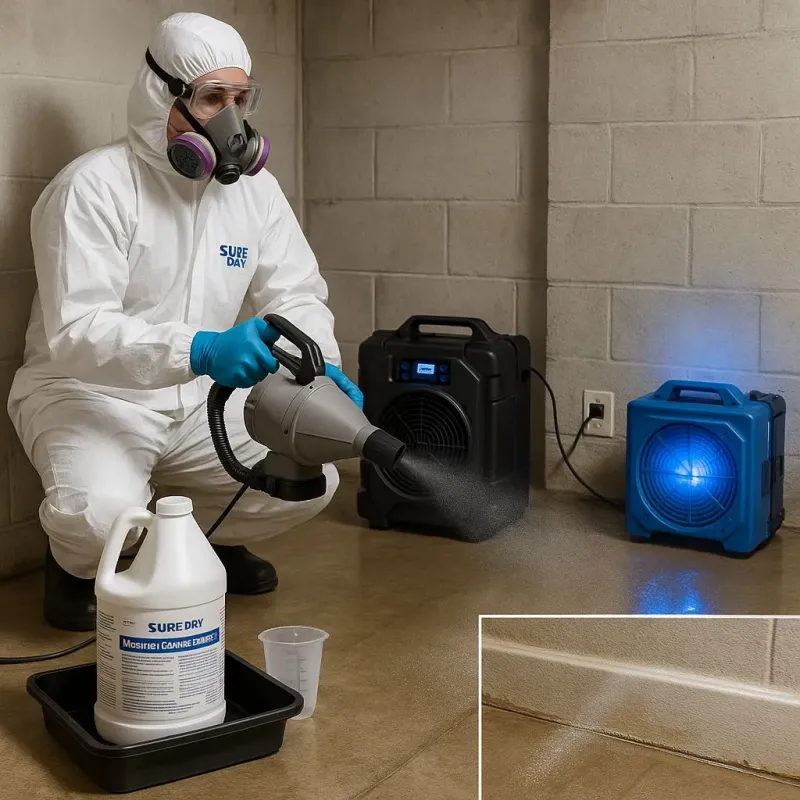 Sanitization and Odor Removal process in Oakland, PA