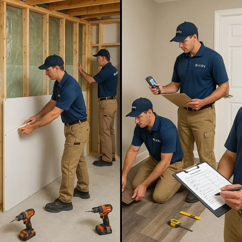 Repairs and Reconstruction process in Oakland, PA