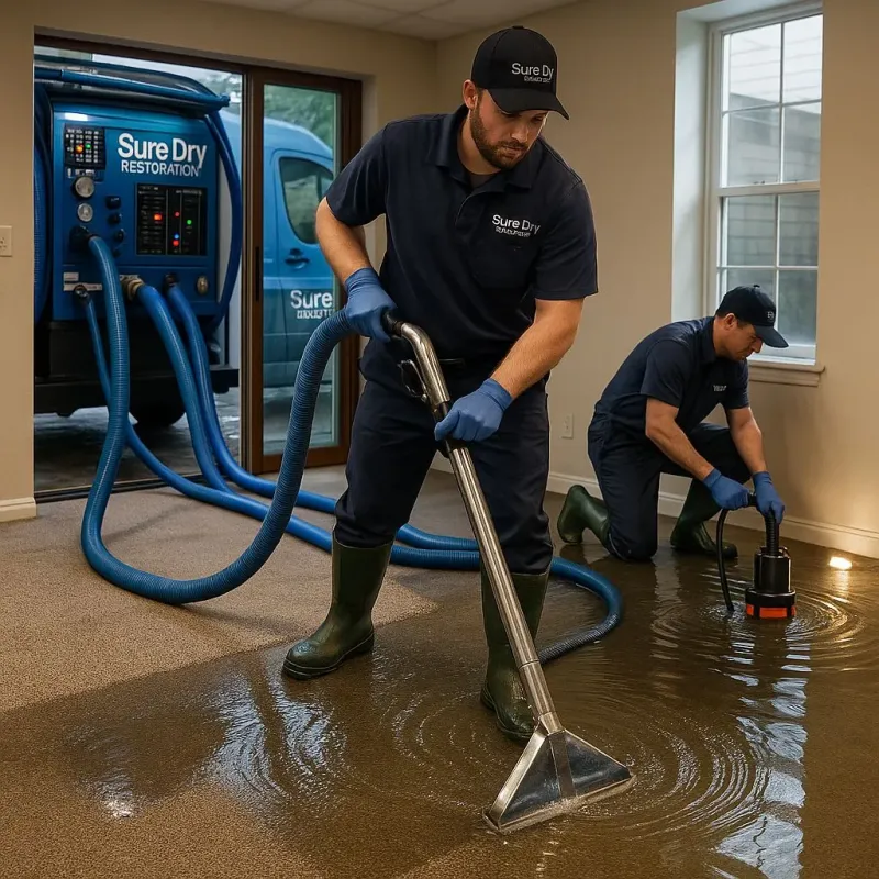 Water Extraction and Removal process in Oakland, PA
